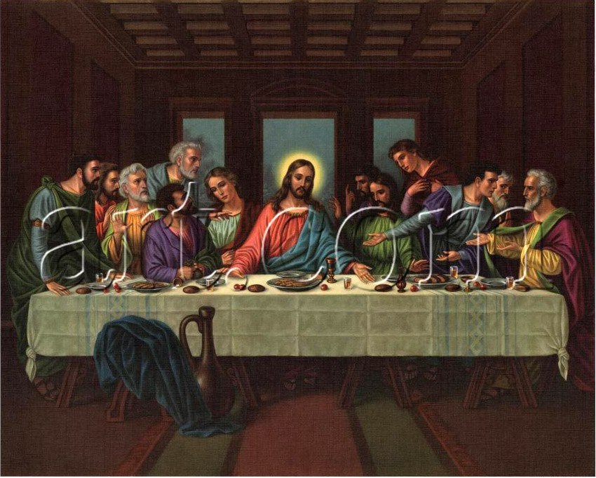 Leonardo da Vinci picture of the last supper